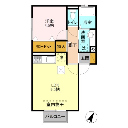 サンハイム三郷 間取り
