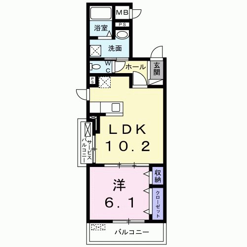 プレシャス　エイト　Ⅱ 間取り