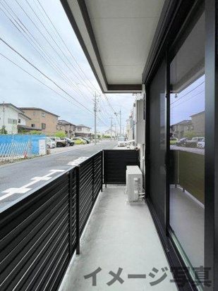 (仮称)キャメル吉川5B ベランダ