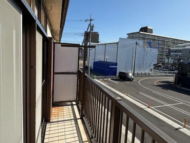 サンライズハイツ ベランダ