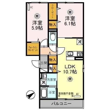 エーデルハイムⅢ 間取り