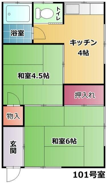 榎本荘 間取り