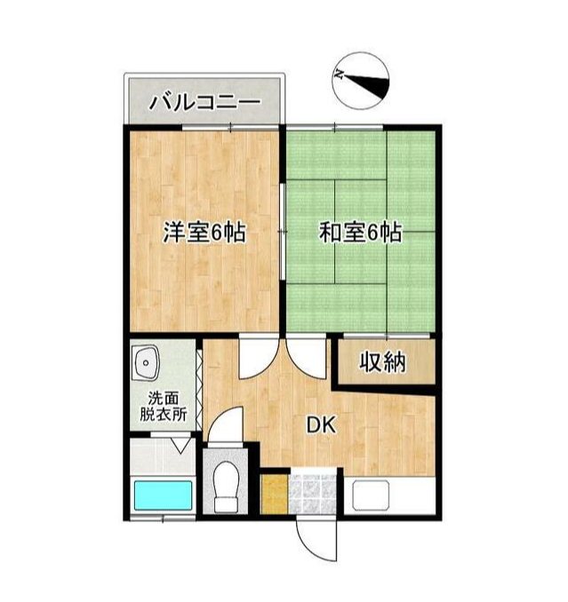 パレスサカイ 間取り