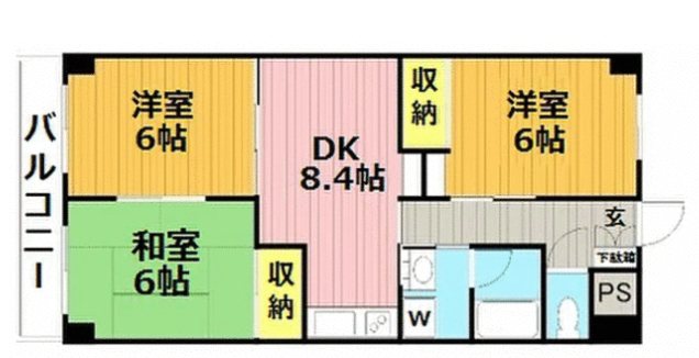 ブランシュネージュ 間取り