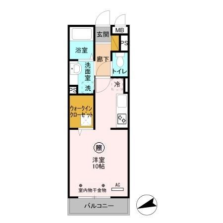 メルヴェーユ花水木Ⅰ 間取り
