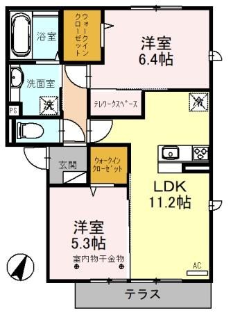 本根通 間取り