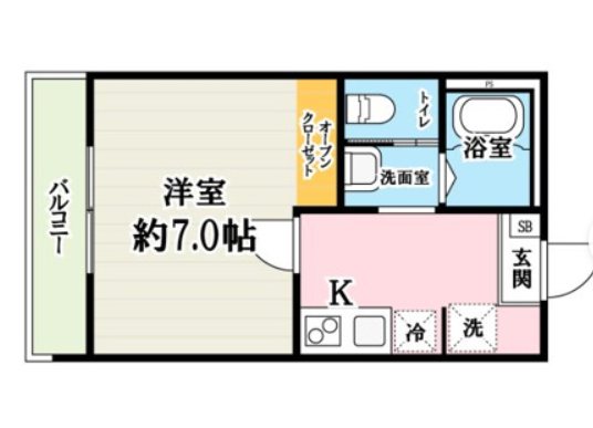 キャメル吉川スリジエ 間取り