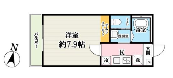 キャメル吉川スリジエ 間取り