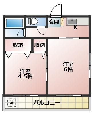 アサイハイツ 間取り