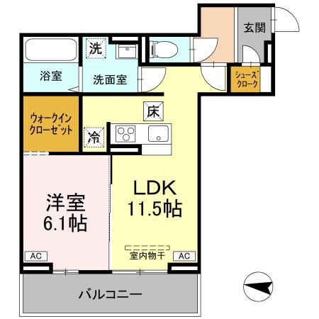 ソレイユ・イースト 間取り
