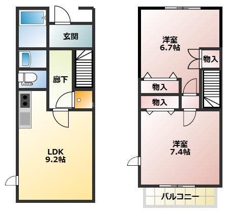スマートメゾン越谷 間取り
