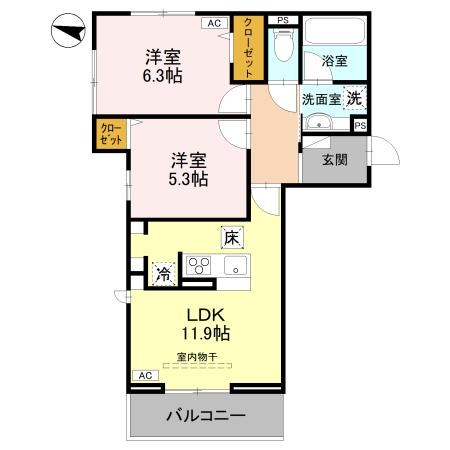 アメニティ 美南東 間取り