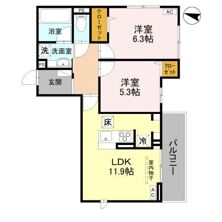 アメニティ 美南東 間取り