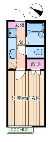 カスカーダ． 間取り