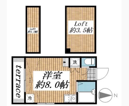 永福第15ハイム 間取り