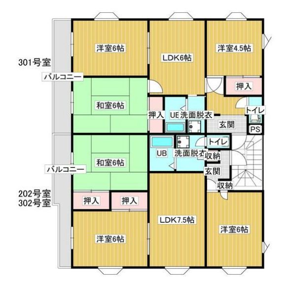 アイリス高栄 間取り