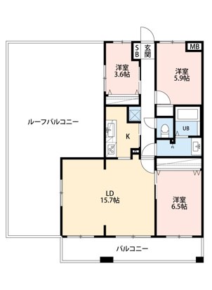 ISM三郷 間取り