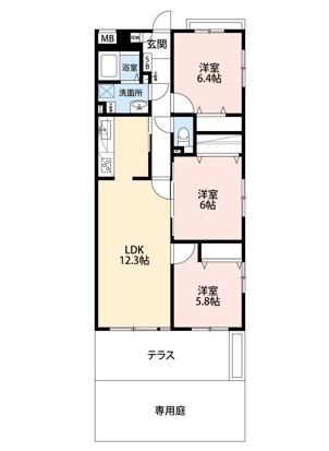 ISM三郷 間取り