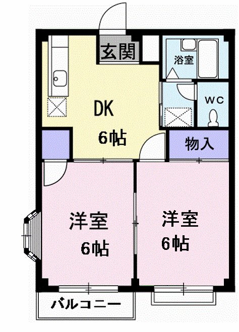 エルディムS 間取り