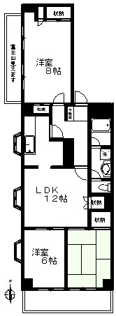 602号室 間取り