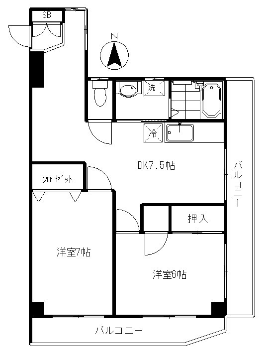 愛桜丘 間取り図