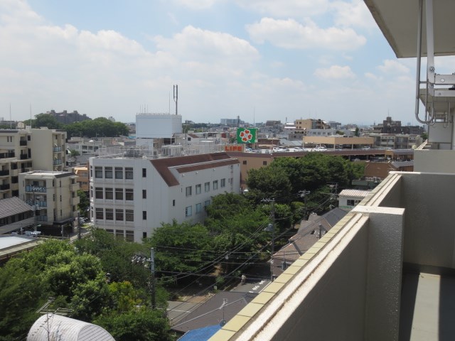 経堂セントラルマンション ベランダ