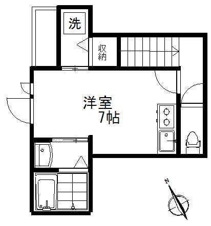 ビリーブ 間取り図