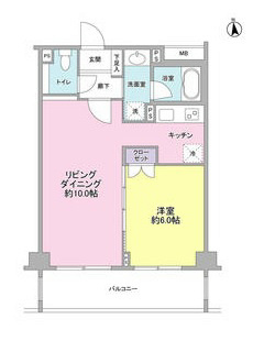 ベル・ソレイユ 102号室 間取り