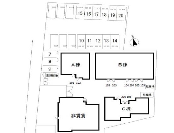メープルガーデン 玄関