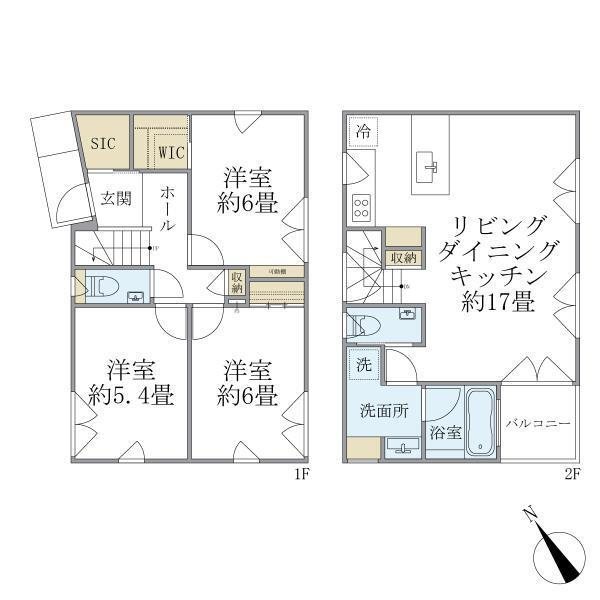 プランタン  間取り