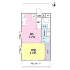 ガーデンハイツ 201号室 間取り