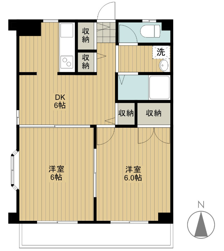 メゾン千歳 間取り図