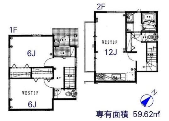 MTコート WEST号室 間取り