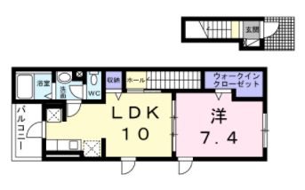 Future21 201号室 間取り
