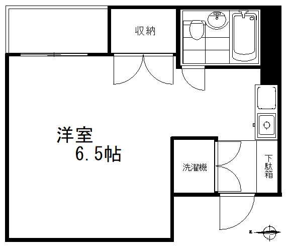 メゾンまほろば 間取り図