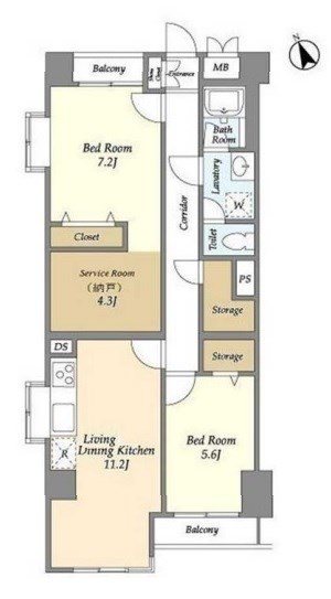 メゾン・ド・ロア 間取り図