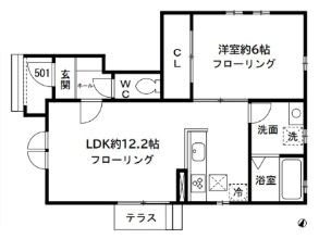 セリゼ 間取り図