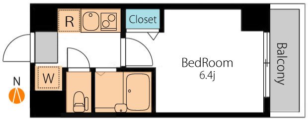 ハーヴェスト経堂 間取り図