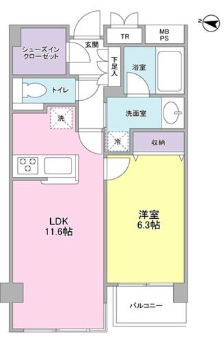 ＫＤＸレジデンス成城 102号室 間取り