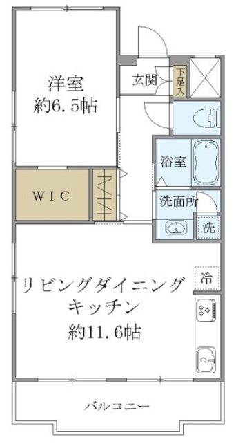 グランドール梶山 間取り図