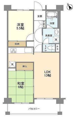コスモリード世田谷砧 間取り