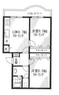 ツインパレス経堂   間取り