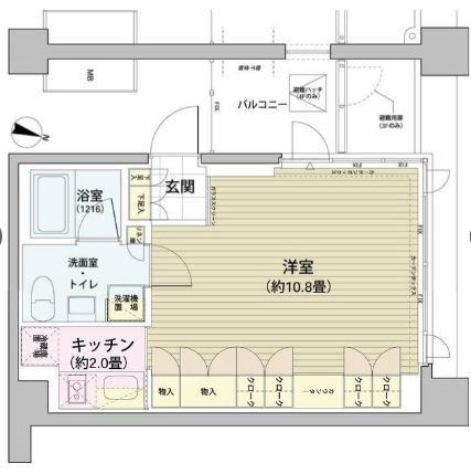 ガーデニエール砧レジデンス 間取り図