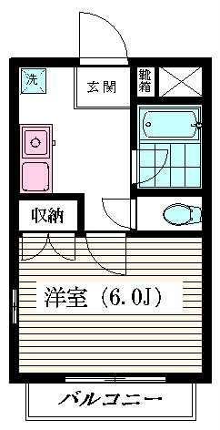 ヴィラ・ボニート 101号室 間取り