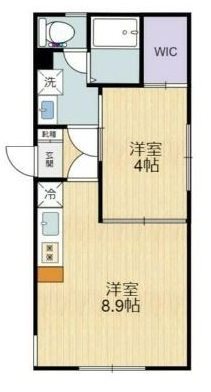 203号室 間取り