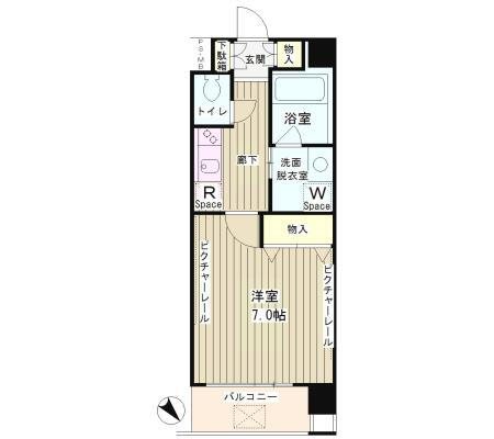 クロスフォート砧 間取り図