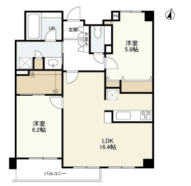 ＫＤＸレジデンス成城 402号室 間取り