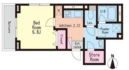 ノーブルレジデンス 204号室 間取り