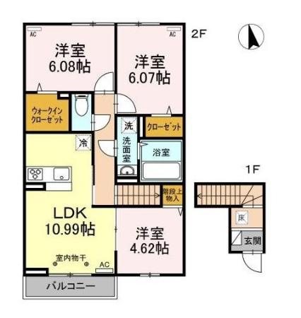 ストーク成城Ⅰ 間取り図