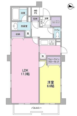 ＫＤＸレジデンス成城 301号室 間取り